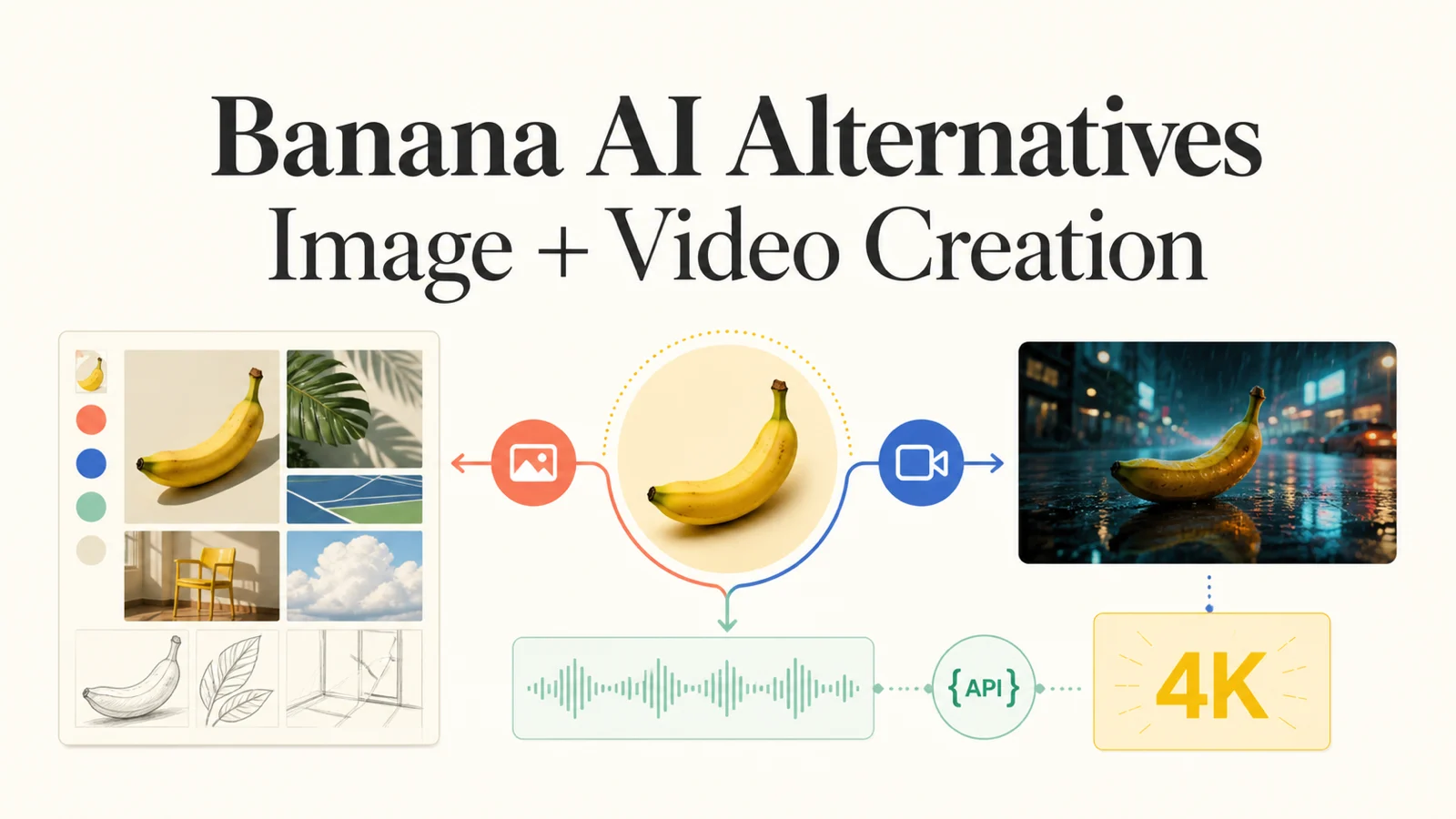 Die besten Alternativen zu Banana AI für die Erstellung von Bildern und Videos